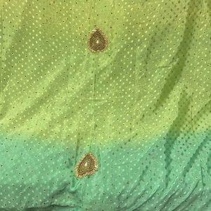 Saree dual color